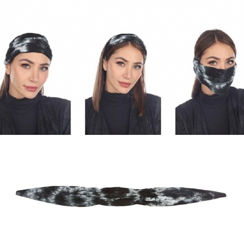 Nordstrom Tie Dye Boho Headband Scarf Face Mask NWOT